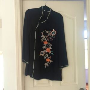 Zara brocade embroidery dress ❤️